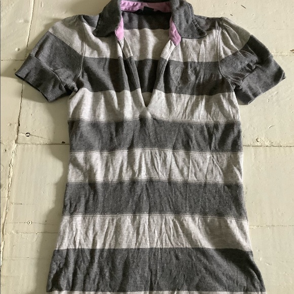 5/$25 😎Armani Exchange vintage stretch tee puff sleeve - Picture 1 of 4